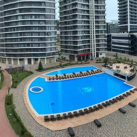 Gg Home - New, Cozy Studio In White Sails With Sea View On 12Th Floor Batumi Zewnętrze zdjęcie