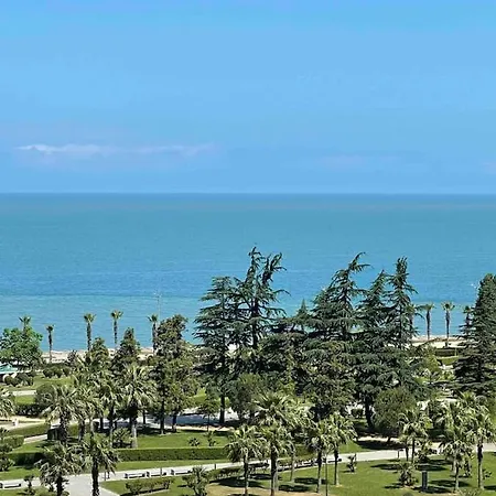 Gg Home - New, Cozy Studio In White Sails With Sea View On 12Th Floor Batumi Zewnętrze zdjęcie